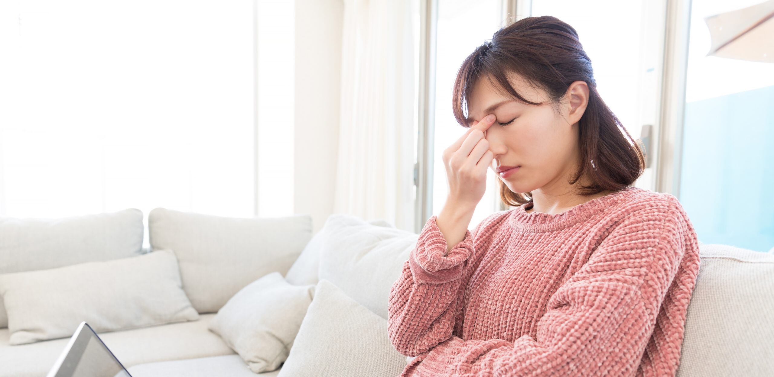 眼精疲労 イメージ
