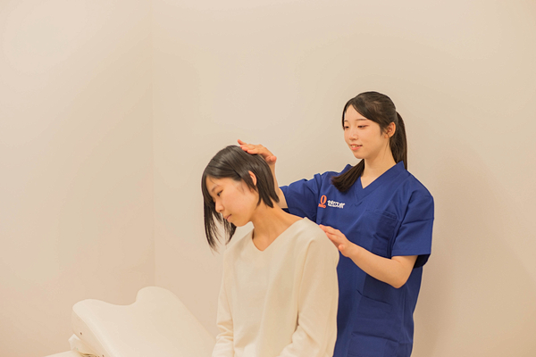 施術の様子