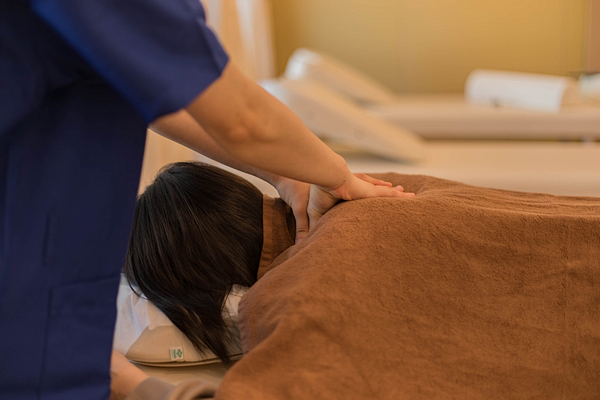 施術の様子